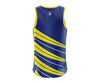 KPI Custom Blue & Yellow Singlet with Club logo